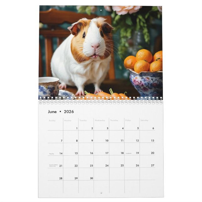 A Year in Animal Artistry Calendar (Jun 2026)