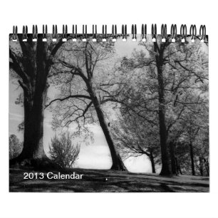 A year in Black and white photography Calendar