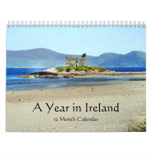 A Year in Ireland Calendar - Customise Year