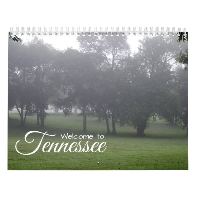 A year in Tennessee Calendar (Cover)