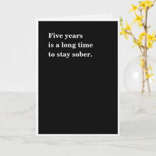 A Year is a Long Time Card