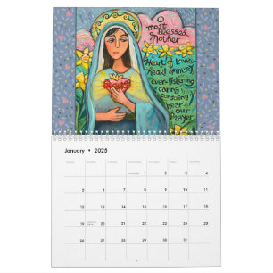 A Year of Catholic Saints Calendar