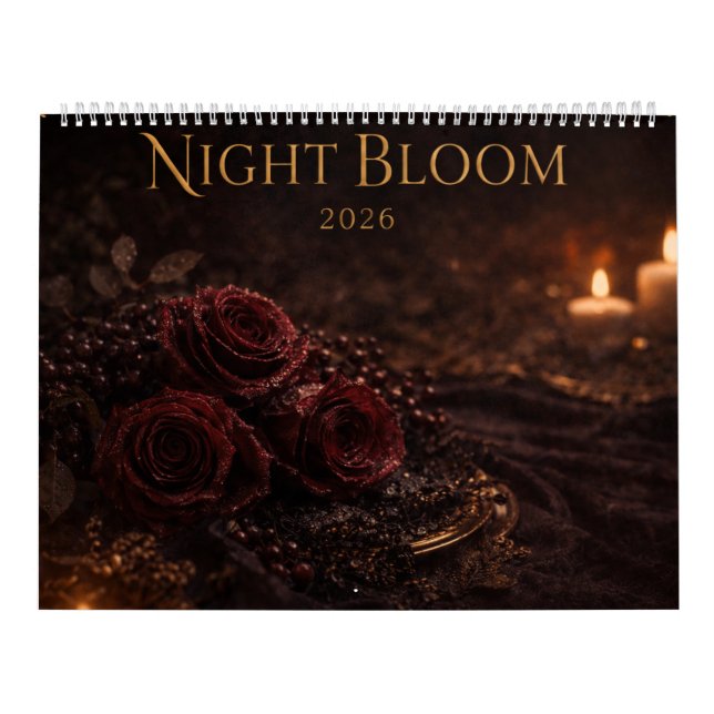 A Year of Night Bloom Calendar (Cover)