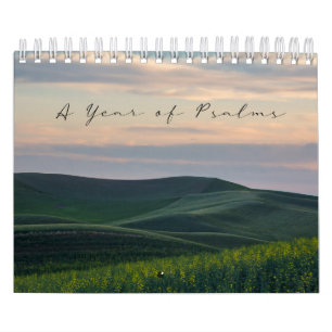 A Year of Psalms Bible Verse Calendar