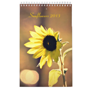 A Year of Sunflowers 2013 Calendar