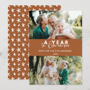 A year to remember modern minimal multi photo
