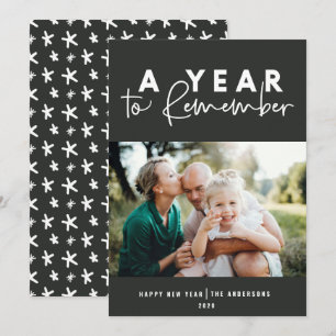 A year to remember modern photo new year