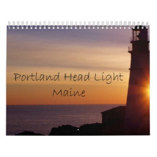 A Year with Portland Head Light Calendar