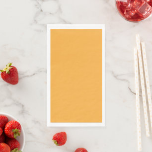 a yellow background with a napkin