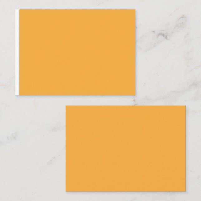 a yellow background with a place card (Front/Back)