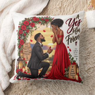 A Yes to Our Forever Cushion