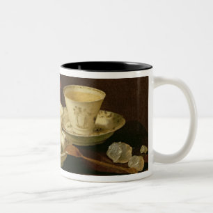 A Yixing Teapot and Chinese Porcelain Tete-a-Tete Two-Tone Coffee Mug
