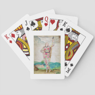 A Young Daughter of the Picts, c.1585 (w/c and gou Playing Cards