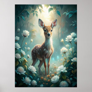 A Young Fawn Poster