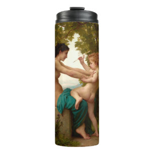 A Young Girl Defending Herself Against Eros Thermal Tumbler