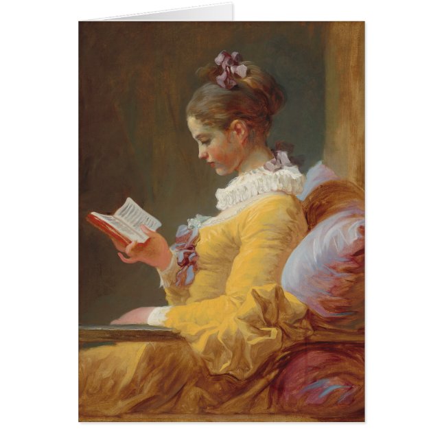 A Young Girl Reading, The Reader by J. Fragonard (Front)