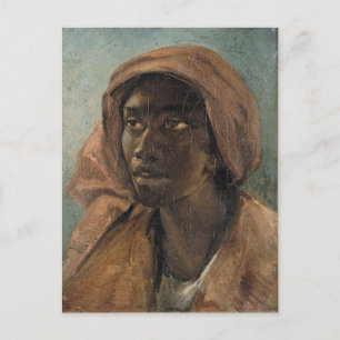 A Young Negro Woman by Theodore Gericault Postcard