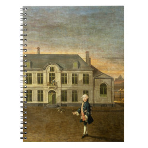 A Young Nobleman Standing before a Mansion (see al Notebook
