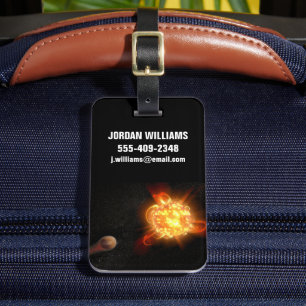 A Young Red Dwarf Luggage Tag