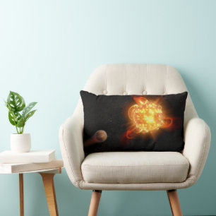 A Young Red Dwarf Lumbar Cushion