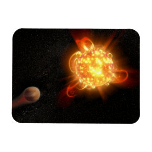 A Young Red Dwarf Magnet