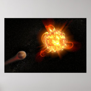 A Young Red Dwarf Poster