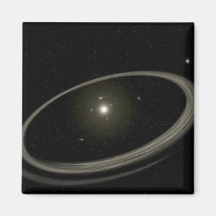 A young star circled by full-sized planets magnet