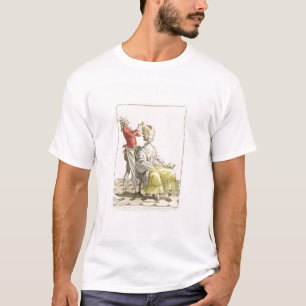 A Young Woman in a Peignoir with her Hairdresser, T-Shirt
