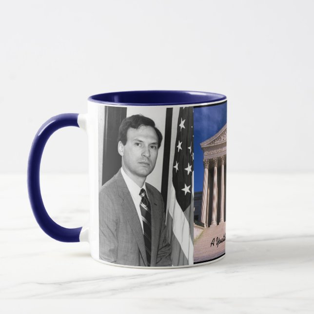A Yourhful Samuel Alito - U.S. Supreme Court Mug (Left)