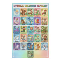A-Z Mythical Creatures Alphabet