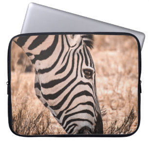 A ZEBRA ETOSHA NATIONAL PARK LAPTOP SLEEVE
