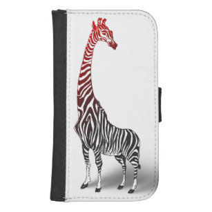 A Zebra or a Giraffe? Samsung S4 Wallet Case