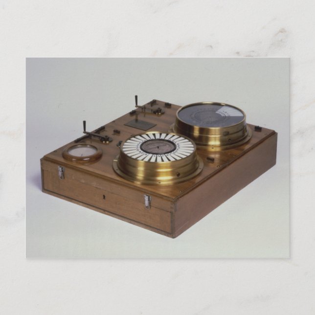 A Zeigertelegraph, produced by Werner von Postcard (Front)