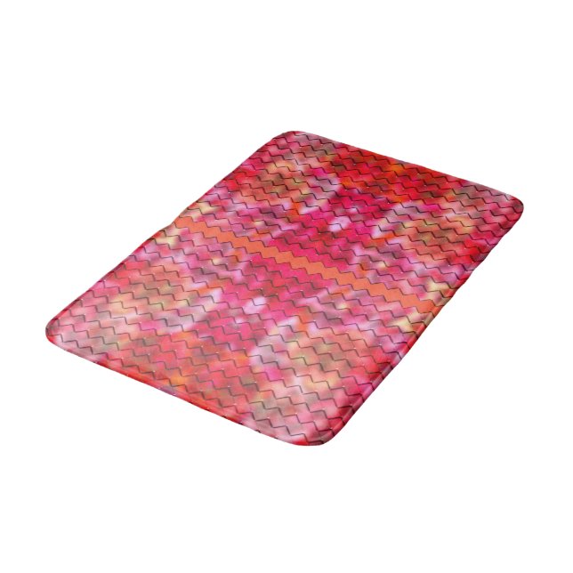 A Zig a zag... Bath Mat (Angled)