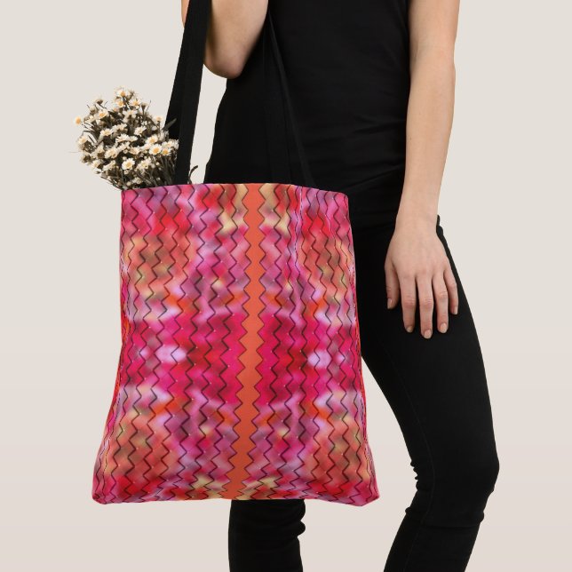 A Zig a zag... Tote Bag (Close Up)