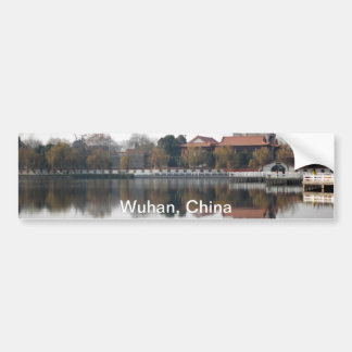 A zoo park in Wuhan, China Bumper Sticker