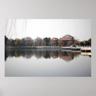 A zoo park in Wuhan, China Poster