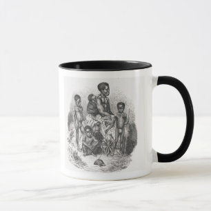 A Zulu family from The History of Mankind Mug
