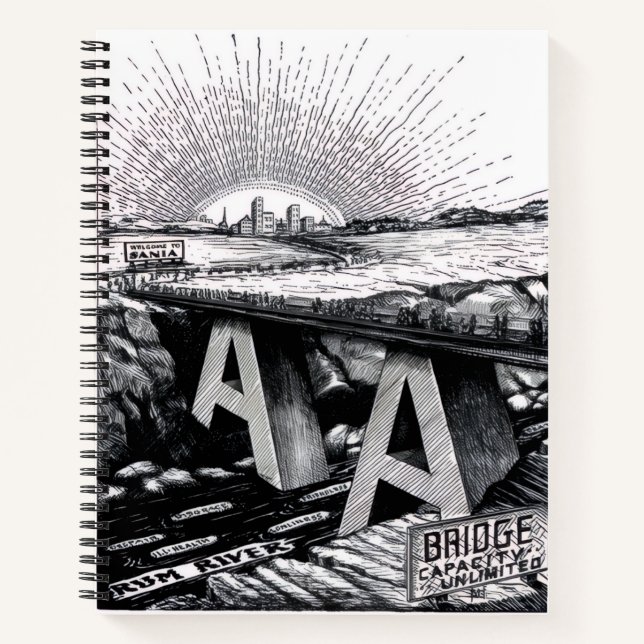 AA Bridge to Sanity Notebook (Front)