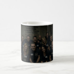 AA Cult — Evil Group Photo Recovery Satire Mug