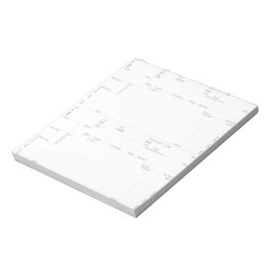 AA Flight Deck Numbers 3 Notepad