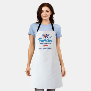 AA Fun Wives Logo Apron