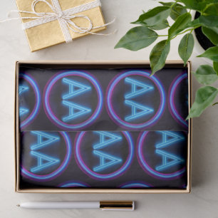 AA Recovery Neon Lights Tissue Paper