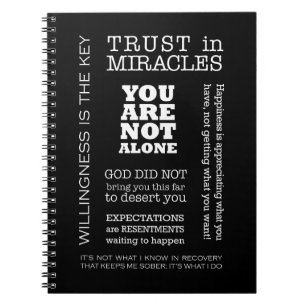 AA Sayings & Slogans 3 Notebook
