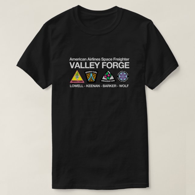 AA Space Freighter Valley Forge Floras (Silent Run T-Shirt (Design Front)