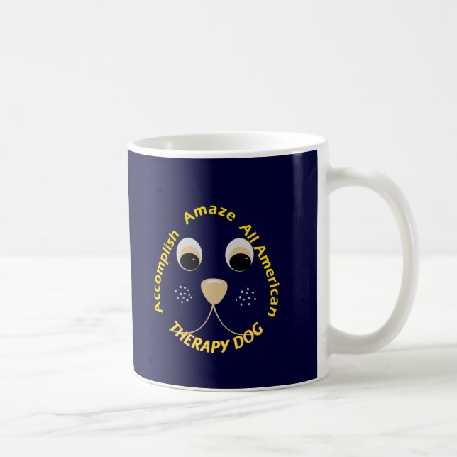 AAA Therapy Dog Coffee Mug (Right)