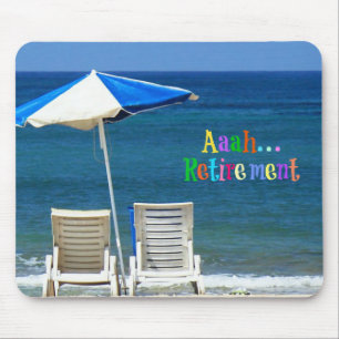 Aaah...Retirement Mouse Pad