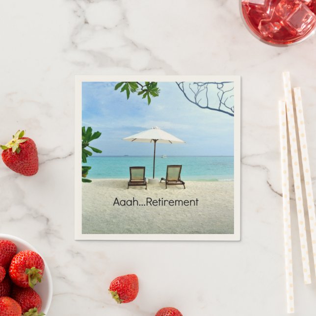 Aaah...Retirement Napkin (Insitu)