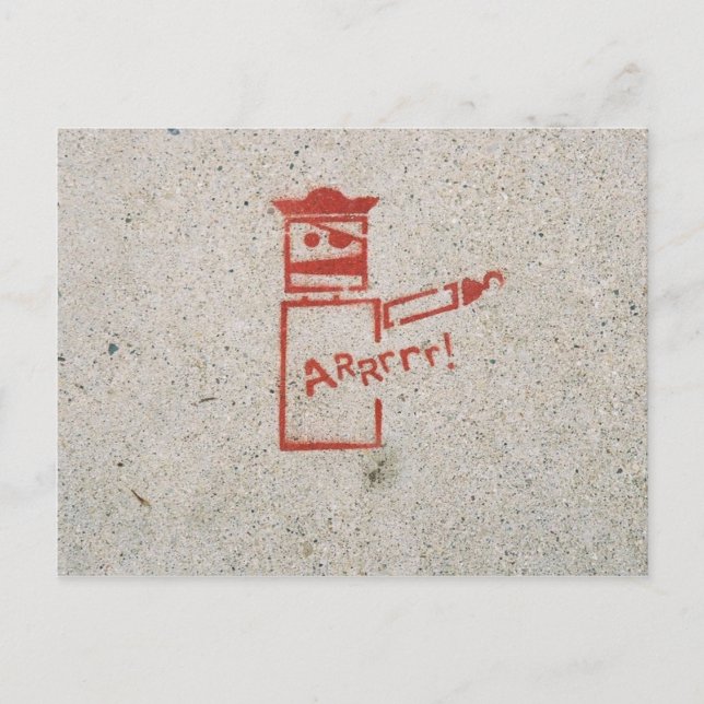 Aaarrr! Postcard (Front)