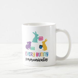 AAC awareness Easter mug 'EGG-spress yourself'